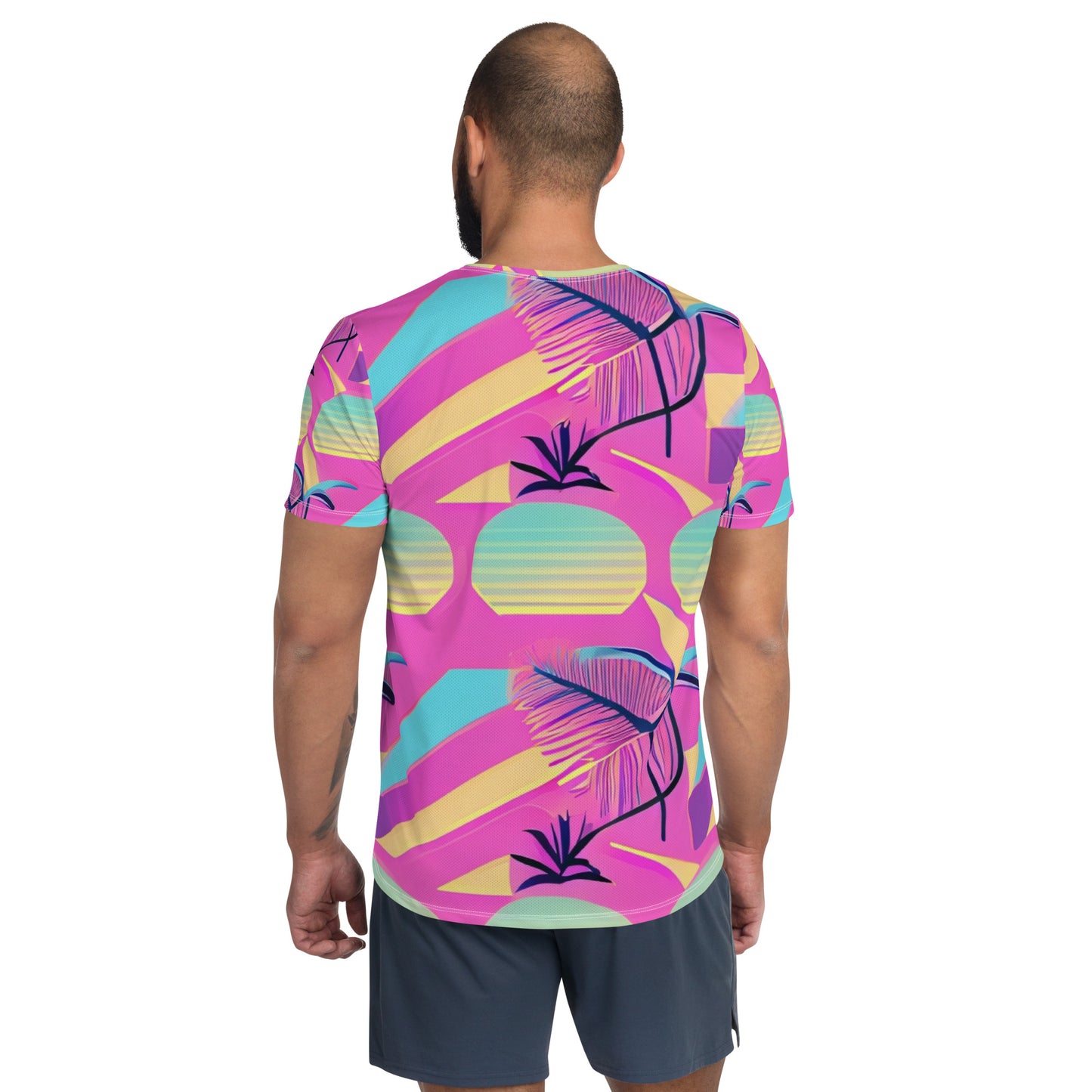 All-Over Print Men's Athletic T-shirt